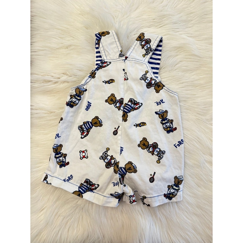 Vintage teddy bear sailor sports overall 12m - Picture 4 of 6